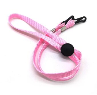Verstelbare Gezichtsmasker Lanyard Extension Ropehandy Handige Houder Touw Anti-verloren Masker Opknoping Hals Rop Halter Touwen 05 roze
