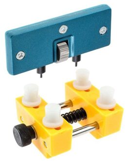 Verstelbare Horloge Cover Opener Set Combinatie Horloge Cover Opener Horloge Reparatie Tool Twee Voeten Opening Schroef Professionele Tools