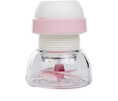 Verstelbare Keuken Kraan Nozzle Extender Swivel Water Tap Filter Water Saver Splash-Proof Water Outlet Badkamer Accessoires Roze