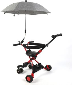 Verstelbare Kinderwagen Kinderwagen Zonnescherm Uv Regen Bescherming Paraplu Parasol Voor Rolstoel Kinderwagen Accessoires 75Cm Diameter