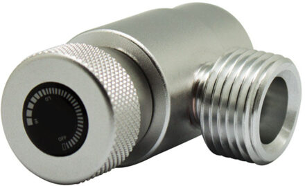 Verstelbare klep pin Metalen CO2 Gas Vulling Refill Adapter Connector Voor Sodastream Soda Tank-Zilver Bar Bar Accessoires