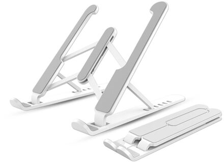 Verstelbare Laptop Tablet Stand Notebook Riser Houder Ergonomische Draagbare Gratis Opvouwbare Verstelbare Abs Laptop Tablet Stand Portabl