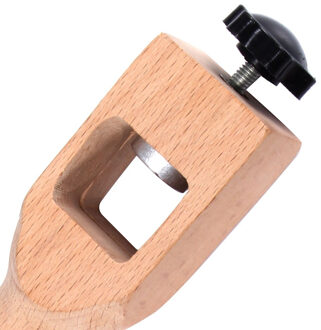 Verstelbare Lederen Craft Cutter Riem Riem Diy Hand Snijgereedschap Houten Strip Cutter Met 5 Scherpe Messen