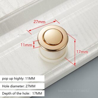 Verstelbare Lente Verborgen Kast Lade Hardware Groen Zilver Goud Zinklegering Plastic Keukenkastje Pulls Deur Kast Handvat 3