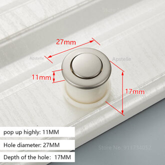 Verstelbare Lente Verborgen Kast Lade Hardware Groen Zilver Goud Zinklegering Plastic Keukenkastje Pulls Deur Kast Handvat 8