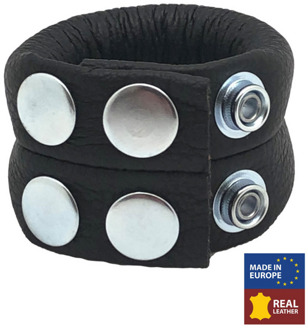 Verstelbare Leren Ballstretcher 140 gr - Zwart