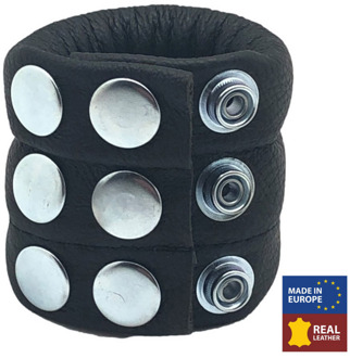 Verstelbare Leren Ballstretcher 190 gr - Zwart