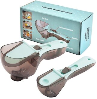 Verstelbare Maatlepels Maatbekers En Lepels Bakken Keuken Gereedschap Keuken Accessoires Verstelbare Maatlepel Bakken 2stk a reeks