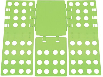 Verstelbare Magic Kleding Folder Folding Board T-shirts Jumpers Organiser Vouw Bespaar Tijd Quick Kleding Houder Kids/Volwassenen groen