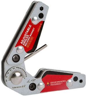 Verstelbare Magneten Lassen Locator Magnetische Houder Lassen Armatuur Hoek Klem Size S