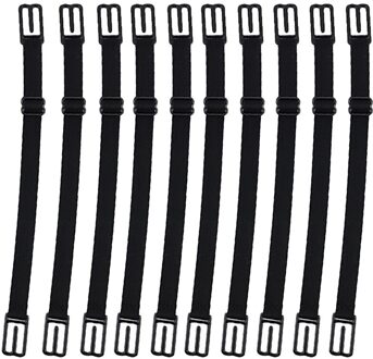 Verstelbare Masker Extension Masker Riem Anti-Slip Oor Grips Touw Salvaorejas Mascarillas Masker Elastische Oor Saver Clip Haak Gesp A zwart