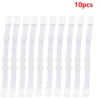 Verstelbare Masker Extension Masker Riem Anti-Slip Oor Grips Touw Salvaorejas Mascarillas Masker Elastische Oor Saver Clip Haak Gesp B wit