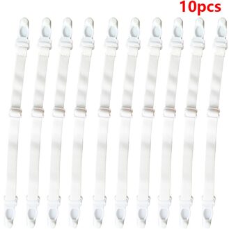 Verstelbare Masker Extension Masker Riem Anti-Slip Oor Grips Touw Salvaorejas Mascarillas Masker Elastische Oor Saver Clip Haak Gesp C wit