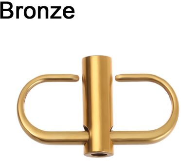 Verstelbare Metalen Gesp Clip Handtas Keten Riem Lengte Verkorten Zak Schroef Positionering Aanpassing Gesp Accessoires Outdoor Tool bronzen