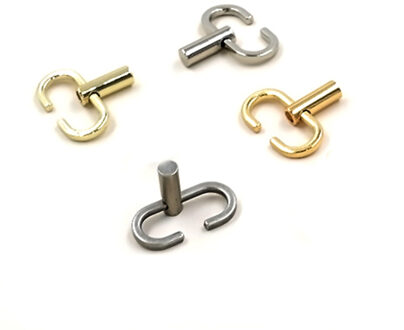 Verstelbare Metalen Gespen voor Ketting Schoudertas Verkorten Schouder Crossbody Tassen Lengte Accessoires Goud