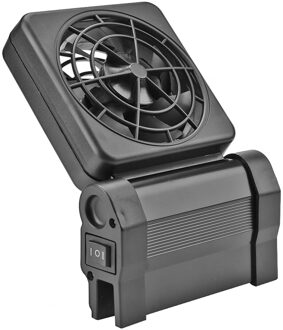 Verstelbare Mini Aquarium Koelventilator Aquarium Fish Tank Marine Vijver Mute Chiller Fan Temperatuur Controller Koeler Hulpmiddel EU 1 Fan