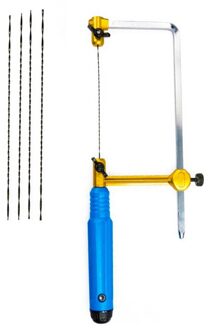 Verstelbare Mini Saw U Type Mini Saw Bow Voor Sieraden Diy Tools Houtwerk Craft Gereedschap Handgereedschap Set Zaagblad