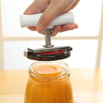 Verstelbare Multi-Functie Flesopener Rvs Deksels Off Jar Opener Arbeidsbesparende Schroef Blikopener Voor keuken Gadget