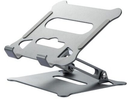Verstelbare Notebook Stand Aluminium Vouwen Draagbare Voor Laptop Macbook Computer Beugel Lifting Cooling Laptop Houder Bed grijs mini