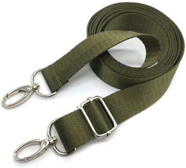 Verstelbare Nylon Schoudertas Riem Vervanging Laptop Crossbody Camera Strap Tas Accessoires groen