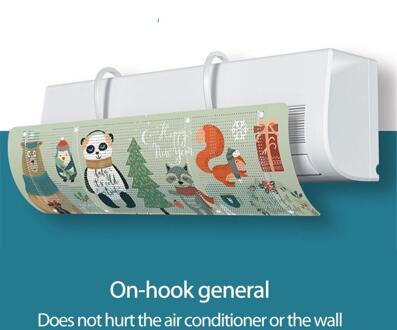 Verstelbare Opknoping Type Airconditioning Voorruit Anti-Direct Blazen Lucht Deflector Huishoudelijke Airconditioning Baffle type6