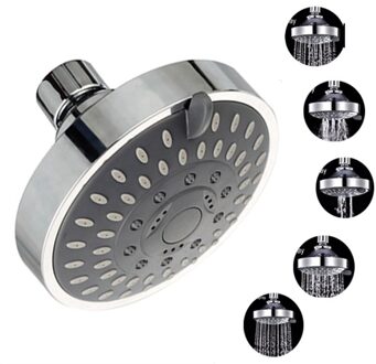 Verstelbare Overhandigen Douchekoppen met 5 Modus Badkamer SPA Druk Ronde Handheld Douchen Badkamer Kraan Hoofd Sproeier