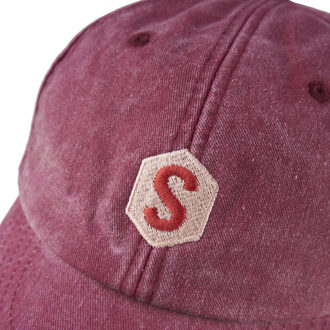 Verstelbare pet met riem SPRBGO-2101 unisex - maat Rood