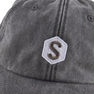 Verstelbare pet met riem SPRBGO-2101 unisex Zwart - One Size