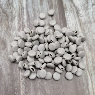 Verstelbare Plastic Anti-Slip Elastische Band Touw Gesp Gezichtsmasker Koord Kralen Diy Accessoires Non Slip Stopper Knop A2 grijs