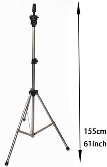 Verstelbare Pruik Statief Mannequin Hoofd Statief Voor Dummy Pruiken Stand Statief Mannequin Houder Haarverlenging Houder Gereedschappen Accessoires stijl E