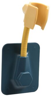 Verstelbare Punch Gratis Pasta-Type Badkamer Show Bracket Wall Mount Houder Verstelbare Hand Douchekop Beugel Badkamer Accessoire blauw