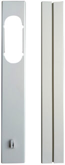 Verstelbare Raam Adapter Draagbare Venster Afdichting Plaat Kit Plaat Extractor Slang Kit Venster Spalk Baffle Voor Airconditioning 1.3m