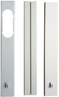 Verstelbare Raam Adapter Draagbare Venster Afdichting Plaat Kit Plaat Extractor Slang Kit Venster Spalk Baffle Voor Airconditioning 1.9m