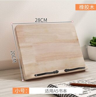 Verstelbare Reading Rest Tafel Thuis Studeerkamer Boek Houder Lyofes Kookboek Stand Pagina 'S Vaste Keuken Boekensteunen Plank Hout C klein 2