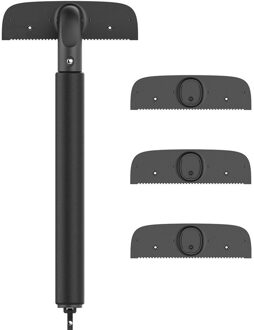 Verstelbare Rekbaar Terug Scheermessen Mannen Vrouwen Terug Hair Trimmer Terug Scheermes Back Scheerapparaat