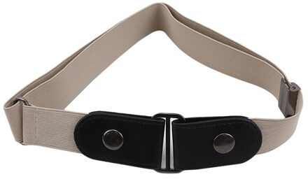 Verstelbare Riem Zonder Gesp Gesp-Gratis Elastische Riem Voor Jeans Broek Jurk Stretch Taille Riemen Voor Vrouwen Ceinture Femme khaki