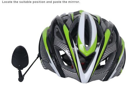 Verstelbare Road Fiets Achteruitkijkspiegel Universal Pro Helm Spiegel Fietsen Accessoires