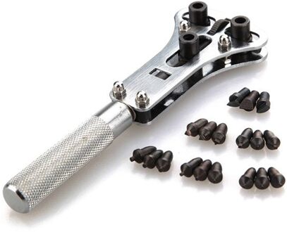 Verstelbare Schroef Achterzijde Horloge Cover Opener Wrench Remover Reparatie Tool Set