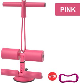 Verstelbare Sit-Up Assistent Thuis Fitnessapparatuur Multifunctionele Afvallen Been Uitoefenaar Zuignap Buikspier Gym Roze