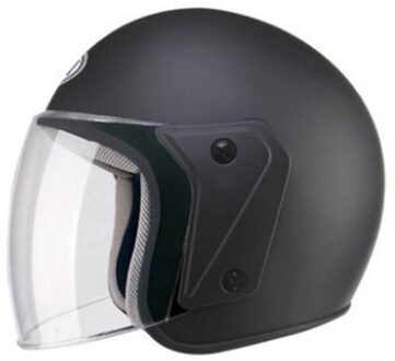 Verstelbare Size Dial Dot Volgelaatsmasker Schedel Cap Motorhelmen Unisex-Volwassen Motorhelm Mannen & Vrouwen zwart