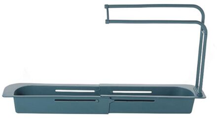 Verstelbare Snap Sink Zeep Spons Houder Handdoek Rekken Opslag Afvoer Rack Keuken Opknoping Afvoer Rack Badkamer Keuken Afvoer Rack 1