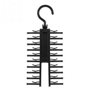 Verstelbare Tie Hanger Tie Rack Draaiende Opslag Rack Tie Rack Riem Sjaal Stropdassen Hanger Holder Multifunctionele Organizer