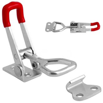 Verstelbare Toolbox Case Metalen Toggle Klink Catch Sluiting/198Lbs 90Kg Quick Release Clamp Anti-Slip Push Pull toggle Klem Gereedschap GH 4001