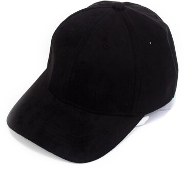 Verstelbare Unisex Kunstmatige Suede Baseball Cap Hoed Gebogen Rand Hoed Effen Kleur Voor Vrouwen/Man 3