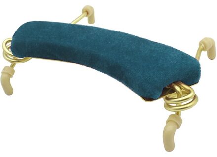Verstelbare Universele Viool Schoudersteun Metal Padded Voor 3/4 4/4 Fiddle Viool Onderdelen & Accessoires blauw