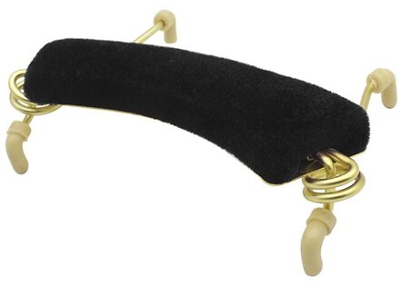 Verstelbare Universele Viool Schoudersteun Metal Padded Voor 3/4 4/4 Fiddle Viool Onderdelen & Accessoires zwart