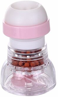 Verstelbare Water Tap Extension Filter Douche Water Tap Badkamer Kraan Extender Home Keuken Accessoires Gereedschap roze