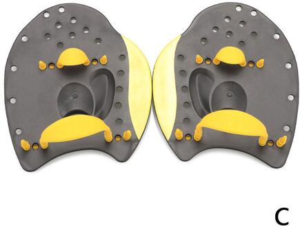 Verstelbare Zwemvliezen Handschoenen Hand Peddels Voor Volwassen Kinderen Zwemmen Professionele Praktijk Correctie Slagen Zwemmen Peddels O1N0 C / L