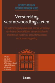 Versterking verantwoordingsketen (1e druk) - H. Koster, C. de Groot, T.L.M. Verdoes, M.P. Lycklama à Nijeholt, J. Nijland, A.C. Jansen, N. Strohmaier, J.A. Rijsenbil - ebook