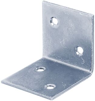 Versterkingshoek Gelijkbenig Galvanisch Blauw 40x40x40mm